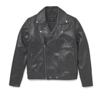 Harley-Davidson®Men's Casual Lisbon Debossed Leather Jacket