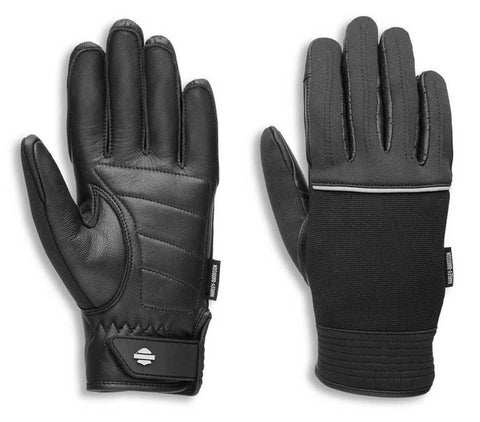 Harley-Davidson® Women's Brady Mixed Media Full-Finger Gloves