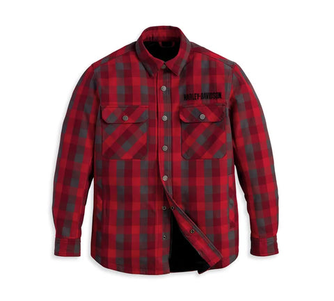 Harley flannel jacket best sale