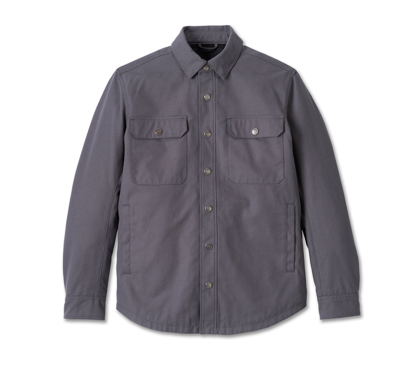 Harley-Davidson® Men's 120th Anniversary Operative Riding Shirt Jacket - Blackened Pearl