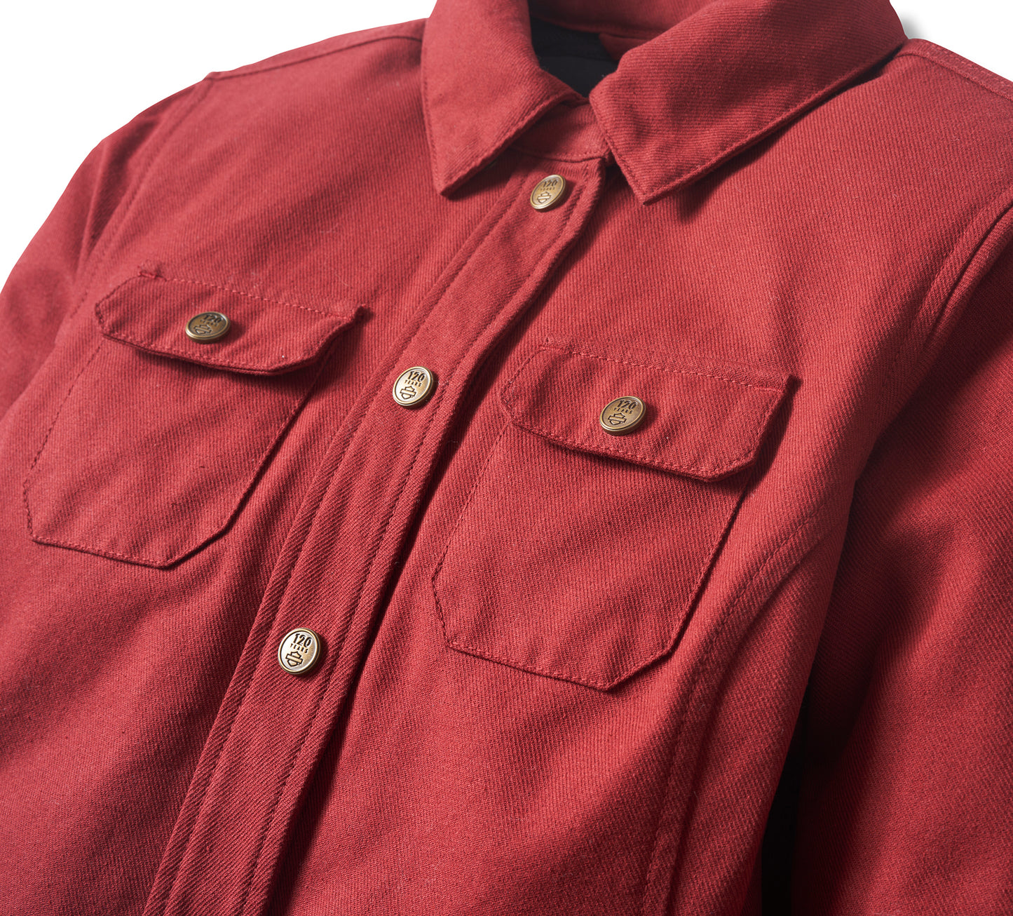 Harley-Davidson® Women's 120th Anniversary Operative Riding Shirt Jacket - Merlot