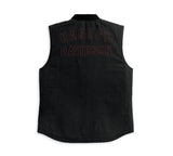 Harley-Davidson® Forever Harley Canvas Vest - Black Beauty