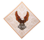 Harley-Davidson® Classic Eagle Bandana - Bright White