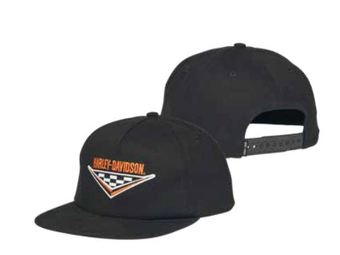Harley-Davidson® Mens Checkerboard Snapback