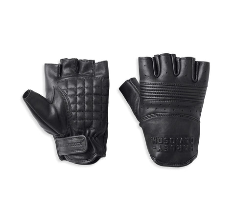 Harley-Davidson® Oakbrook Fingerless Leather Glove