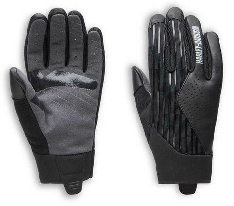 Harley-Davidson® Women's Sidari Mixed Media Full-Finger Gloves