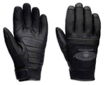 Harley-Davidson® Winged Skull Full Finger Mesh Gloves