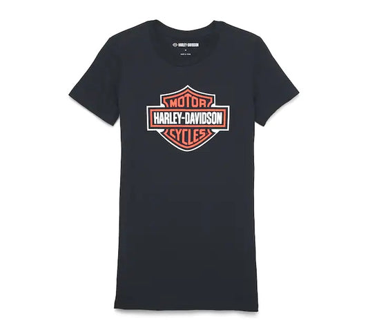 Harley-Davidson® Women's Bar & Shield Graphic Tee - Black