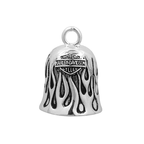 Harley-Davidson® Silver Flames Ride Bell