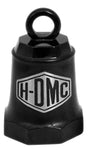 Harley-Davidson® Sculpted H-DMC Ride Bell, Matte Black & Silver Finish
