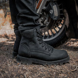 Harley-Davidson® Men's Landers Waterproof 6.25" Black Motorcycle Boots
