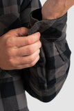 Resurgence Gear Pekev® Lite Plaid Flannel Grey Black - Unisex