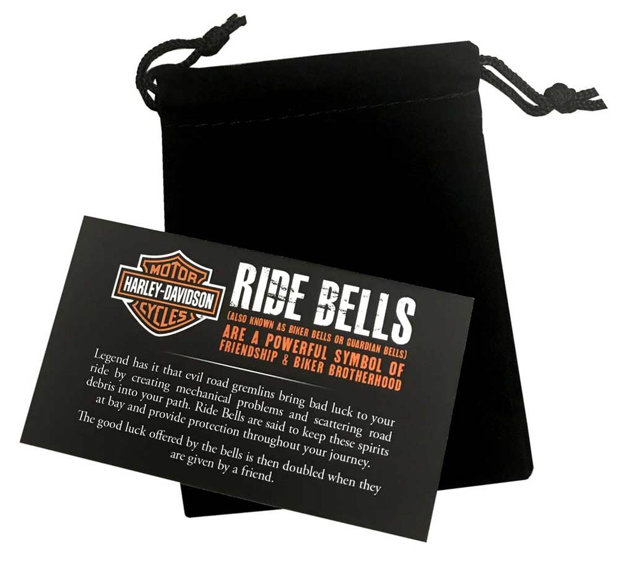 Harley-Davidson® Bolt with Bar and Shied Logo Ride Bell