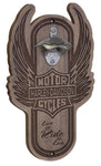 Harley-Davidson® Wooden Bottle Opener with Magnets