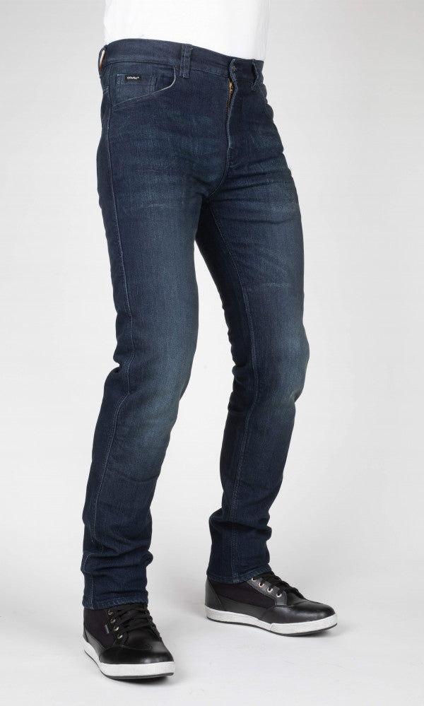 Bull-It Men's Covert Evo Blue Straight Slim Riding Jean