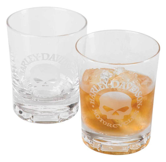 Harley-Davidson® Willie G™ Skull Tumbler Set