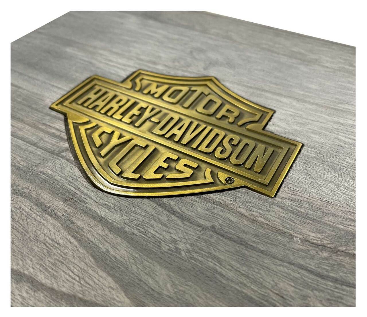 Harley-Davidson® Premium Crystal Wine Glass Gift Set