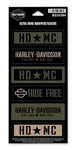 Harley-Davidson® Military Star Bumper Stickers