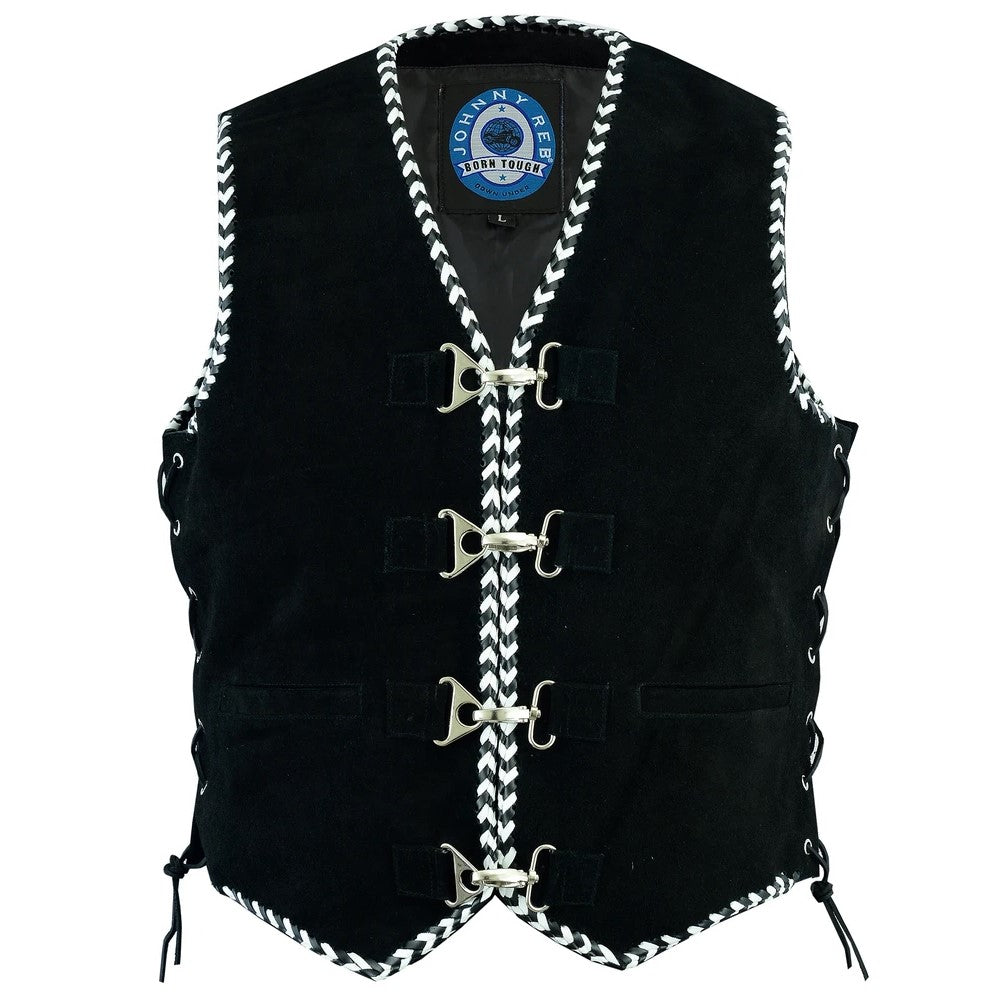 Johnny Reb Men's Springbrook Suede Vest